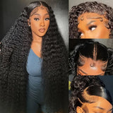 Long Hair 13x6 HD Lace Frotnal  Upgraded Pre-plucked 30/32 Inch Wig - Curly