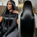 Long Hair 13x6 HD Lace Frotnal  Upgraded Pre-plucked 30/32 Inch Wig - Straight
