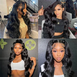 【LUX】Bye~Bye~KNOTS FULL LACE HD LACE HUMAN HAIR WIG - Body Wave