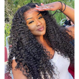 【LUX】Bye~Bye~KNOTS FULL LACE HD LACE HUMAN HAIR WIG - Burmese Curly