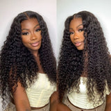 【LUX】Bye~Bye~KNOTS FULL LACE HD LACE HUMAN HAIR WIG - CURLY