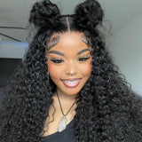 【LUX】Bye~Bye~KNOTS FULL LACE HD LACE HUMAN HAIR WIG - CURLY