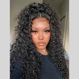 【LUX】Bye~Bye~KNOTS FULL LACE HD LACE HUMAN HAIR WIG - CURLY