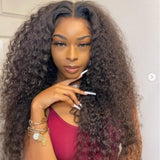 【LUX】Bye~Bye~KNOTS FULL LACE HD LACE HUMAN HAIR WIG - Deep Curly