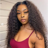 【LUX】Bye~Bye~KNOTS FULL LACE HD LACE HUMAN HAIR WIG - Deep Curly