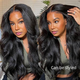 【LUX】Bye~Bye~KNOTS FULL LACE HD LACE HUMAN HAIR WIG - Kinky Straight