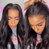 【LUX】Bye~Bye~KNOTS FULL LACE HD LACE HUMAN HAIR WIG - Light Yaki Straight