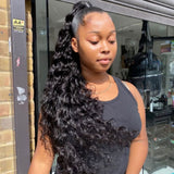 【LUX】Bye~Bye~KNOTS FULL LACE HD LACE HUMAN HAIR WIG - Loose Wave