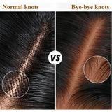 【LUX】Bye~Bye~KNOTS FULL LACE HD LACE HUMAN HAIR WIG - STRAIGHT