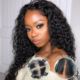 【LUX】Bye~Bye~KNOTS FULL LACE HD LACE HUMAN HAIR WIG - Water Wave
