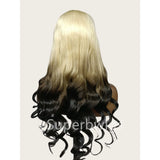 【LUX HAIR】5x5/13x4 HD Swiss Lace Pre-plucked Ombre Color 180% Human Hair Wig - Wavy