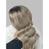 【LUX HAIR】5x5/13x4 HD Swiss Lace Pre-plucked Ombre Highlight Color 180% Human Hair Wig - Body Wave