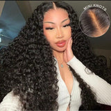Bye~Bye~KNOTS HD Lace 13x6 Fitted Cap Ear Tap Wig - Deep Curly