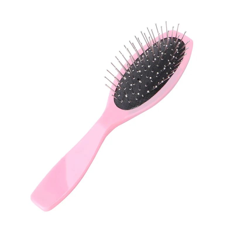 Professional Anti Static Steel Comb Brush For Wig Hair Extensions Training