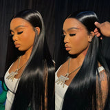 Remy Hair High Quality 13X4/13x6 Full Frontal HD Lace Raw Hair Wig - Straight