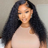 Remy Hair High Quality 13X4/13x6 Full Frontal HD Lace Raw Hair Wig - Curly
