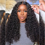 Remy Hair High Quality 5x5 HD Lace Closure Raw Hair Wig - Curly