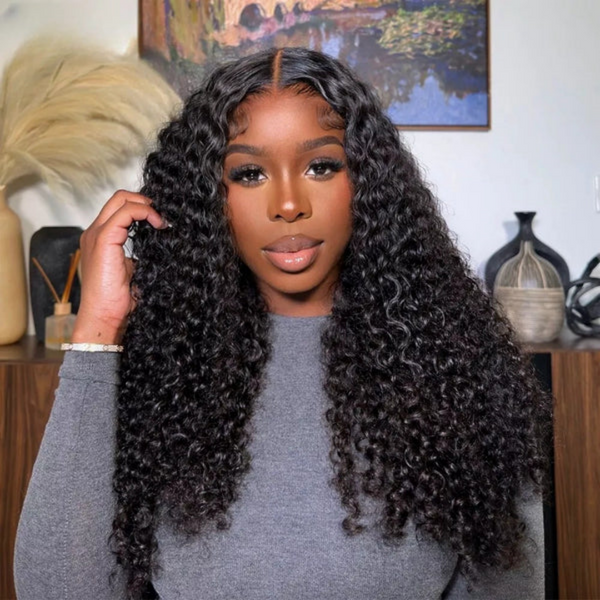 Bye~Bye~KNOTS HD Swiss Lace 13x6 Frontal Upgraded Hairline Wig - Burmese Pix Curly