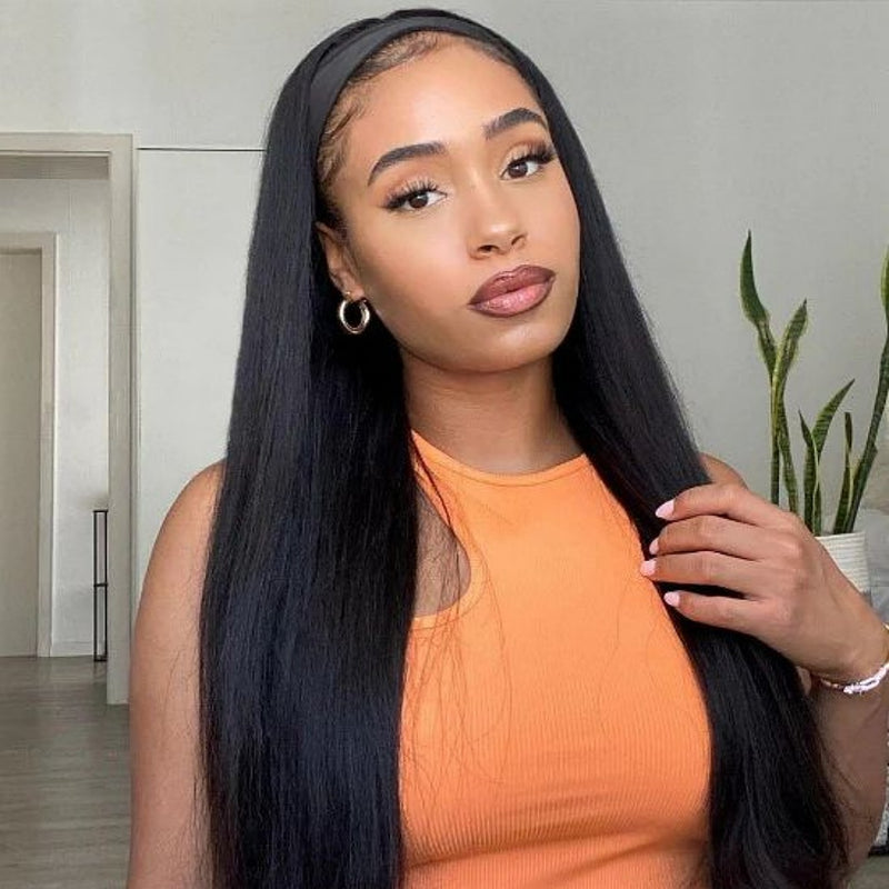 Joyce Headband Silk Straight Wig Beginner Friendly