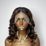 【Solo-Piece】13x4 Transparent Lace 16inch 150%  Wig - Body Wave Wavy