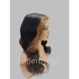 【Solo-Piece】13x6 HD Lace Upgraded Preplucked Hairline 16inch 150%Wig - Body Wave Wavy