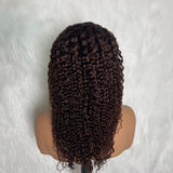 【Solo-Piece】360 Transparent Lace Ombre Color 18inch 150% Wig - Curly