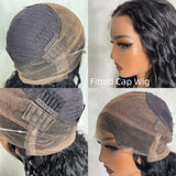 【Solo-Piece】370 Fitted Cap HD Lace 20inch 180% Invisible Strap Wig - Indian Wave