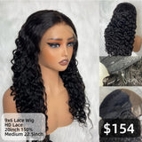 【Solo-Piece】9x6 HD Lace Preplucked 20inch 150% Drawstring Wig - Curly