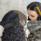 【Solo-Piece】9x6 HD Lace Preplucked 20inch 150% Drawstring Wig - Curly