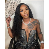 Upgraded EasiContour V-Part Glueless Wig With New Drawcord - Water Wave