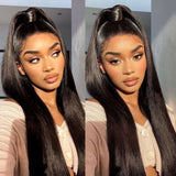 【Upgraded】PreCut 4-Line Invisible Strap 360 HD Lace Wig - Straight