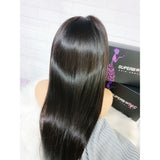 VIETNAMESE 5x5 HD Swiss Lace Pre-plucked 180%200%250% Closure Wig - Straight