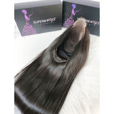 VIETNAMESE 5x5 HD Swiss Lace Pre-plucked 180%200%250% Closure Wig - Straight