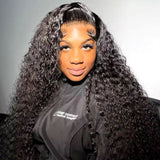“Whole Air Cap” 5x5 /13x6  Fitted Bye~Bye~KNOTS HD Lace Wig - Curly