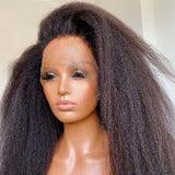 “Whole Air Cap” 5x5 /13x6  Fitted Bye~Bye~KNOTS HD Lace Wig - Kinky Straight