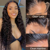 “Whole Air Cap” 5x5 /13x6  Fitted Bye~Bye~KNOTS HD Lace Wig - Water Wave