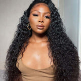 “Whole Air Cap” 5x5 /13x6  Fitted Bye~Bye~KNOTS HD Lace Wig - Water Wave