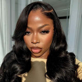"LAGOS" M-Shaped HAIRLINE 360 HD Lace Invisible Strap Wig - Body Wave