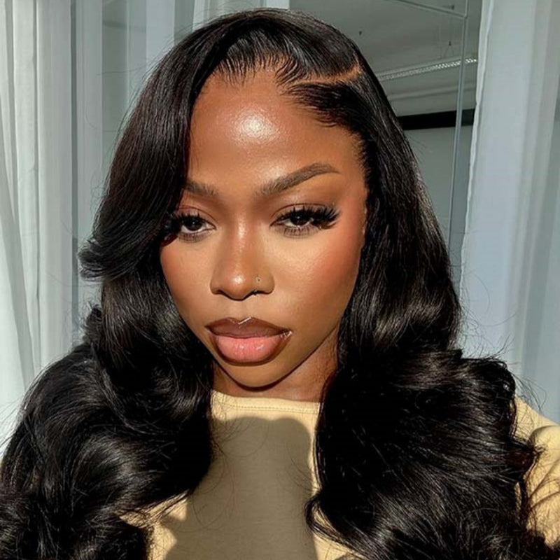 "LAGOS" M-Shaped HAIRLINE 360 HD Lace Invisible Strap Wig - Body Wave