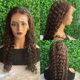 Windsor Upgraded Hairline Swiss Lace Pre-plucked Deep Wave Wig