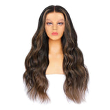 Agnes Upgraded Hairline Swiss Lace Pre-plucked Highlight Wavy Wig