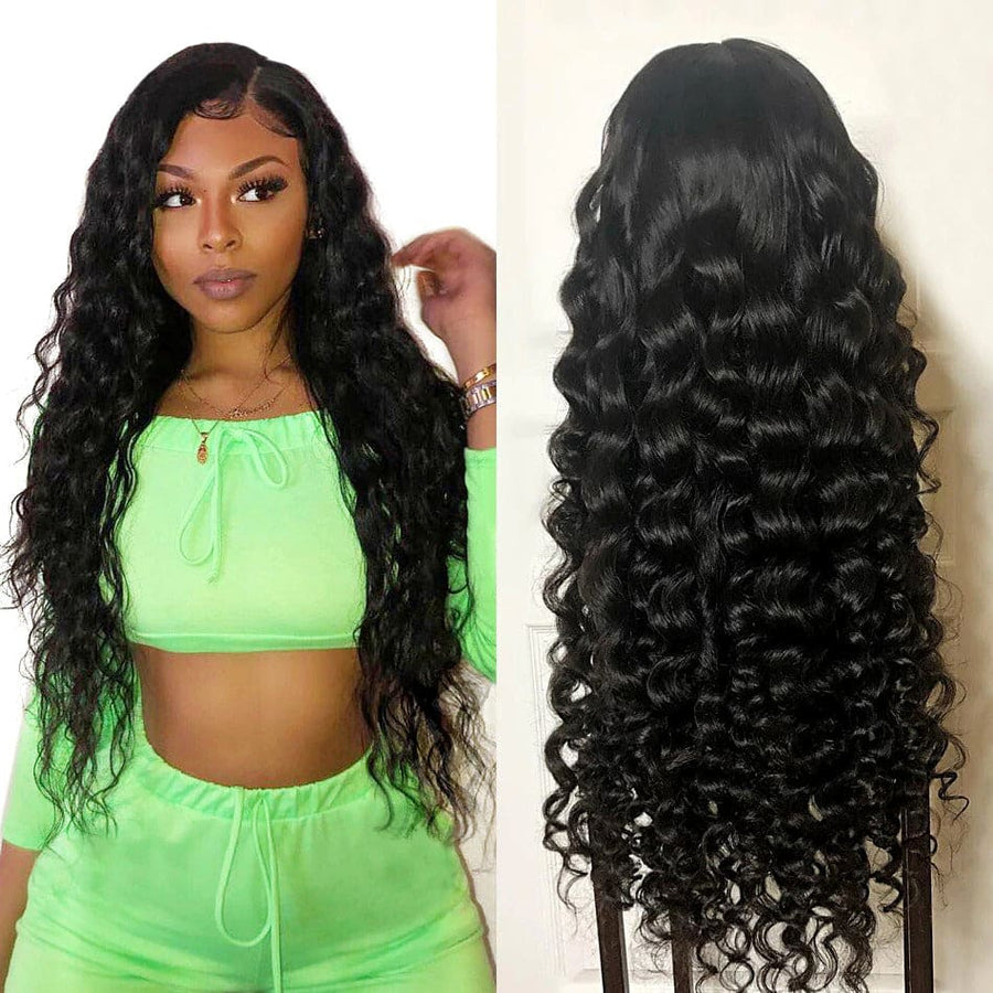 NEW long exotic wig, layered, gorgeous Aura HD Swiss Lace 5X5 Closure Exotic Wave Wig superbwigs  main image 4