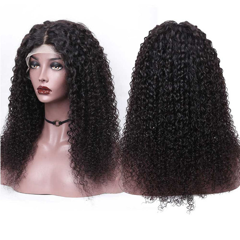Cindy 13*6 Kinky Curly Lace Front Human Hair Wigs For Women Pre Plucked Hairline Lace Wigs Brazilian Remy Hair