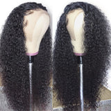 Eleanor Preplucked Hairline Deep Curly Human Hair 360 Lace Front Wig