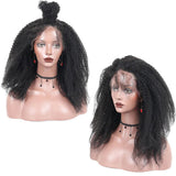 Irma Preplucked Hairline Afro Kinky Curly 13*4 Lace Front Wig Human Hair Wig