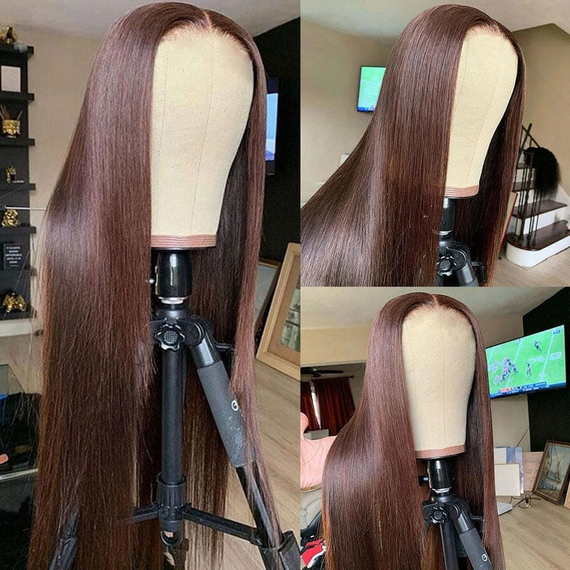Isis Upgraded Hairline Brown Swiss Lace Pre-plucked Lace Wig