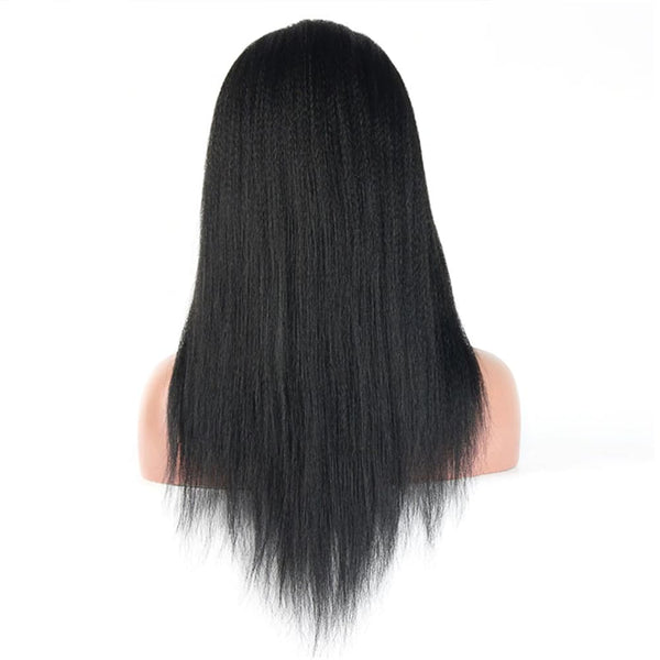 Kaylee Preplucked Hairline Yaki straight 13*4 Lace Front Wig Human Hair Wig