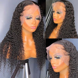 Mary Preplucked Hairline Deep Curly Wigs For Women 13*4 Lace Front Human Hair Wig
