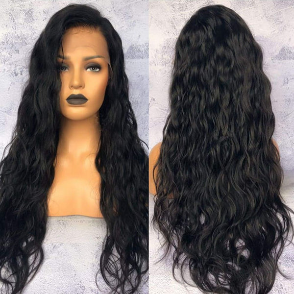 Olivia Preplucked Hairline Natural Wave Wigs 13*4 Lace Front Human Hair Wig