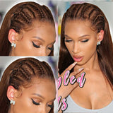 Shanice 13x4 Full Frontal Upgraded Hairline Swiss Lace Front Braiding Wig